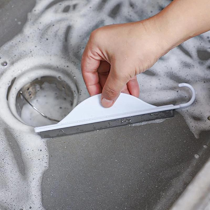 Mini Tergivetro Portatile Tergivetro Doccia Tergivetro Vetri Raschietto Pulitore Spazzola in Silicone per Vetri Specchi Articoli da Bagno