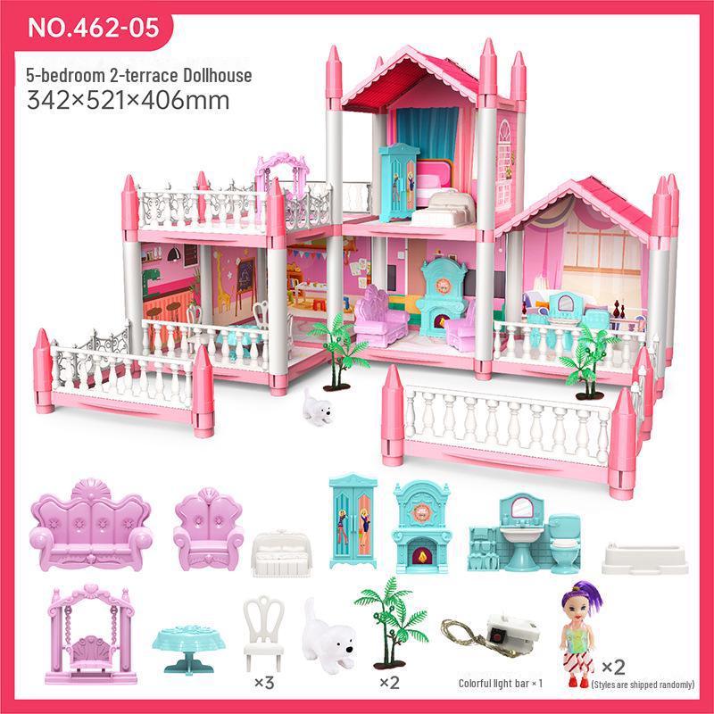 

Ляльковий будиночок маленької принцеси своїми руками з меблями та освітленням - ідеальний подарунок на день народження для дівчат