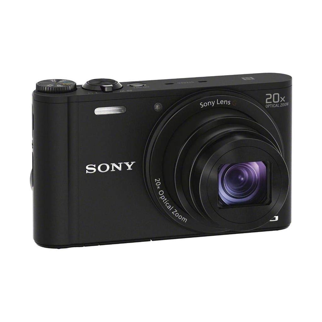 SONY WX350 Digital 20x Optical Black Cyber-shot Camera, Zoom, (DSC-WX350-B)