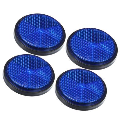 ACROPIX Screw Mounted Reflective Warning Reflector Circular Reflector - Set of 4