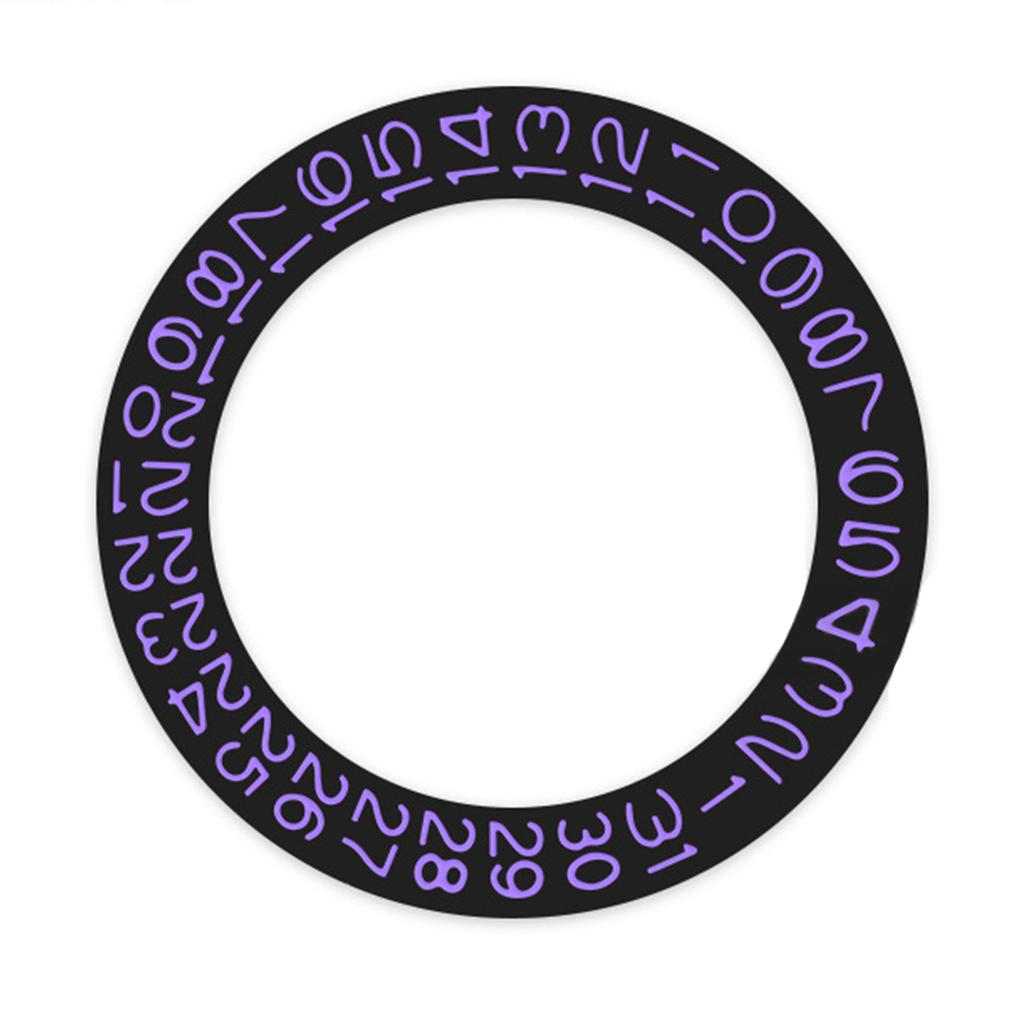 Mod NH35 NH36 Date Dial Fits NH35 NH36 4R Movement At 6.0H At 3.0H Automatic Mechanical Movt Day Date Dial Wheel