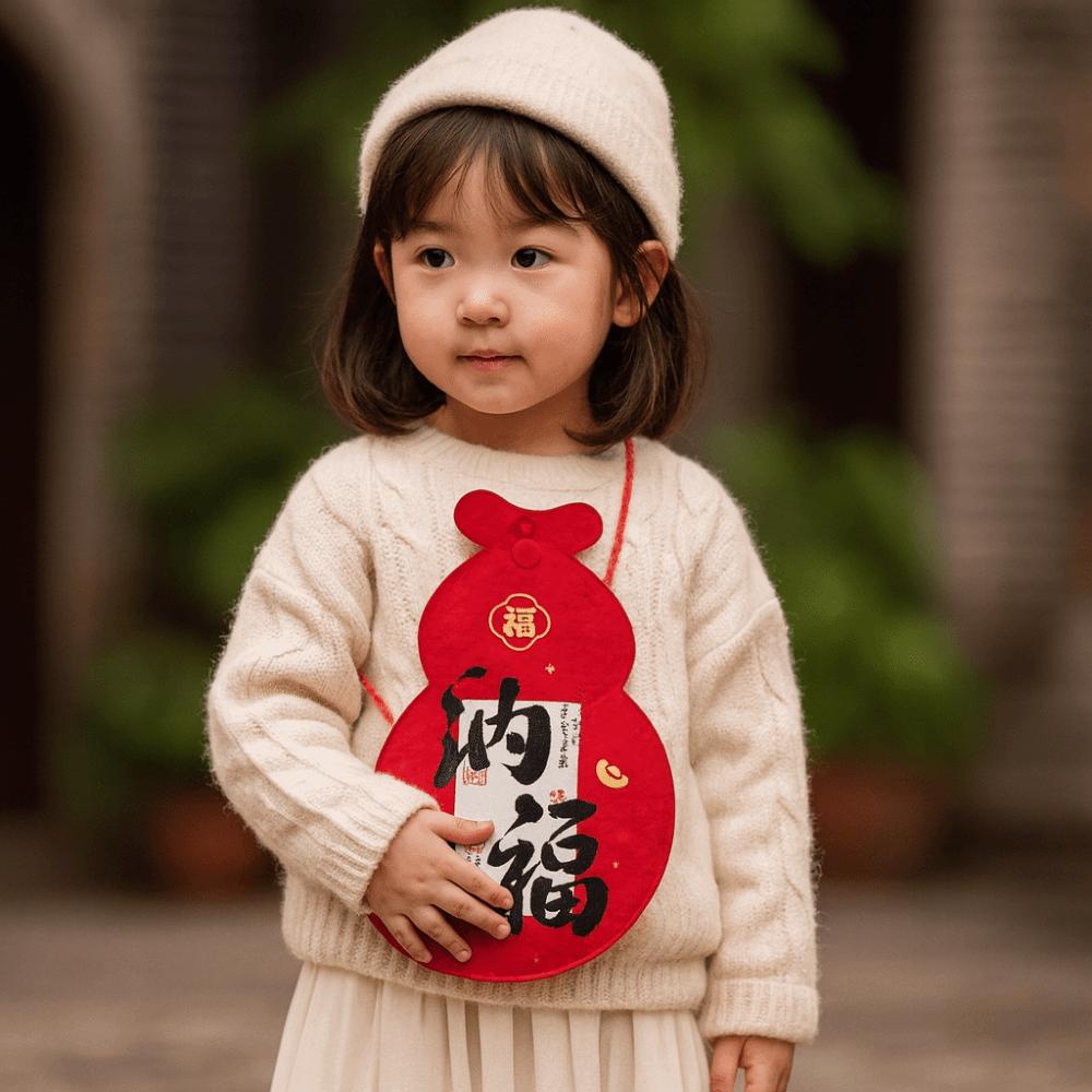 2026 Horse Year Money Pocket Cartoon Lucky Money Bag Gift Bag Red Packet  Marriage Event