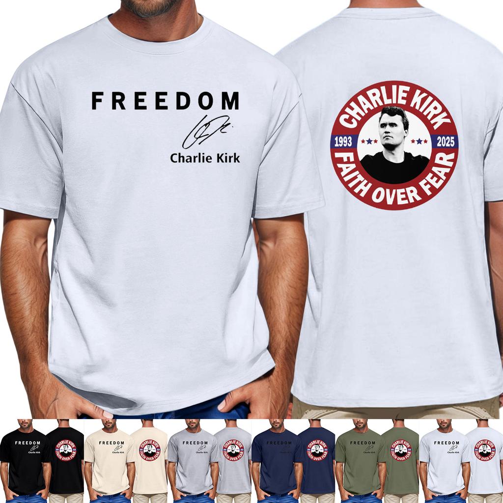 T-shirt alla moda da uomo, abbigliamento casual da strada a maniche corte