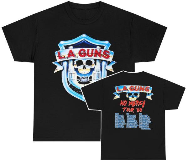 LA Guns 1988 No Mercy Tour Shirt Unisex T-Shirt L