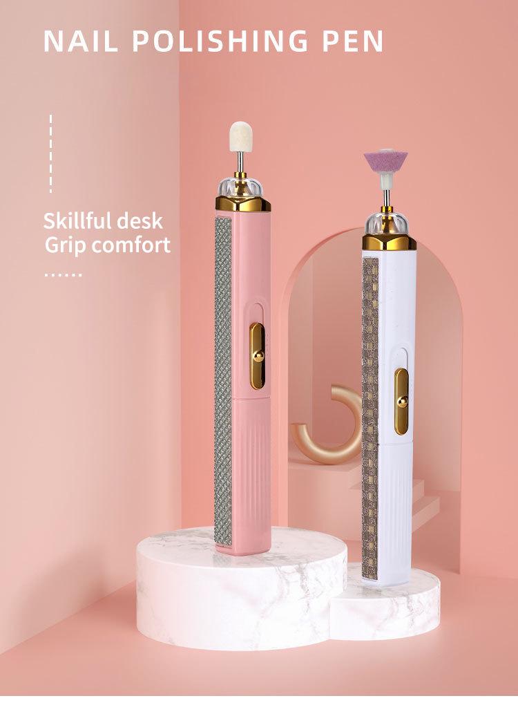 USB Rechargeable Mini Nail Grinder and Polisher Pen