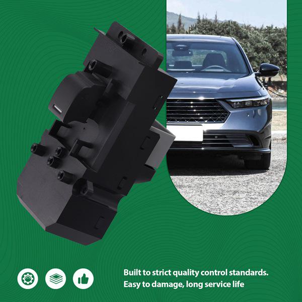 35760-T2A-H31: Compatible with 9.5th Gen Accord Odyssey Power Window Switch.