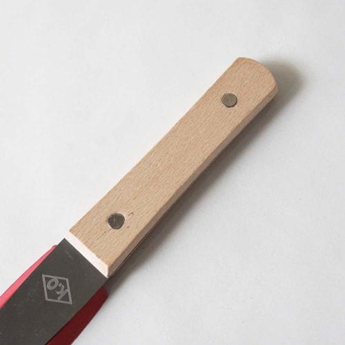 Ozaki Kame Shoten KO Finishing Spatula, Mature Body + Pink 7mm (1 Set) | Caulking Sealing Spatula
