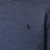 Polo Ralph Lauren Logo Solid Color Crew Neck Long Sleeve Wool Sweater Men sweater Blue 710714346-021