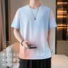 Ice Silk Short-sleeved T-shirt Men's Short-sleeved Ice Silk T-shirt Stretch Sports Short-sleeved Men's Casual Sports T-shirt
