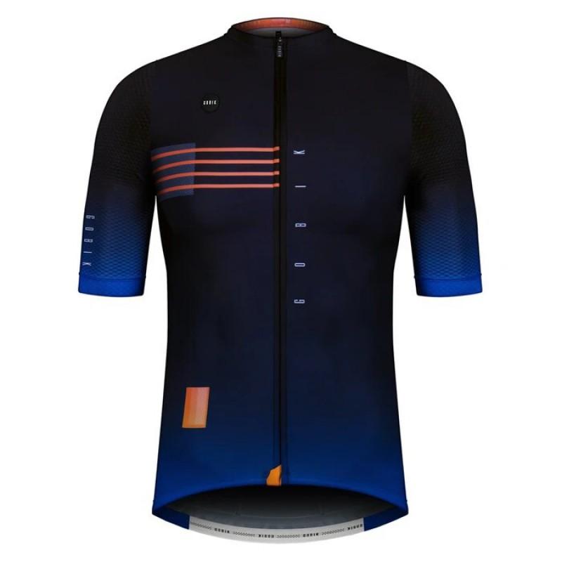 GOBIK Herren Radtrikot Kurzarm Schnelltrocknend Atmungsaktiv Fahrradhemd Rennrad MTB Fahren