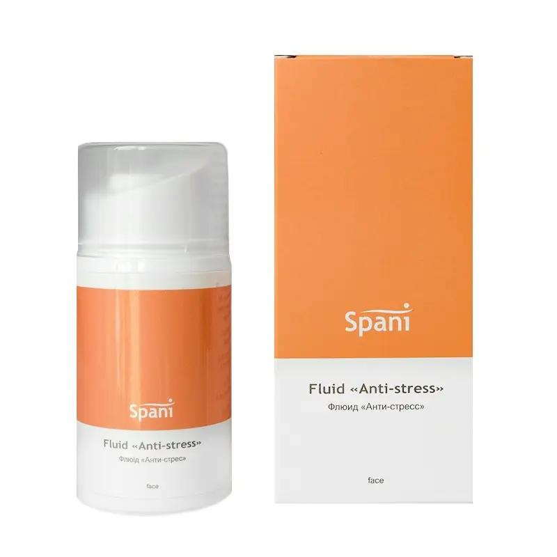 

Легкий гель для обличчя з ефектом матування і SPF 35 Fluid Anti-stress SPF 35 Spani 50 мл