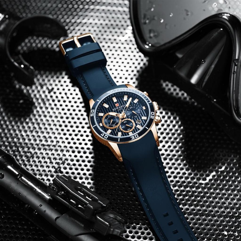 Buy REWARD Men Wristwatch Fashion Luxury Waterproof Sport Stopwatch ...