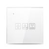Wi-Fi Smart Dimmer Switch Glass Panel Voice Control Compatible with Google Home APP Control Timing Function Smart Share Smart Light Switch Wall Socke