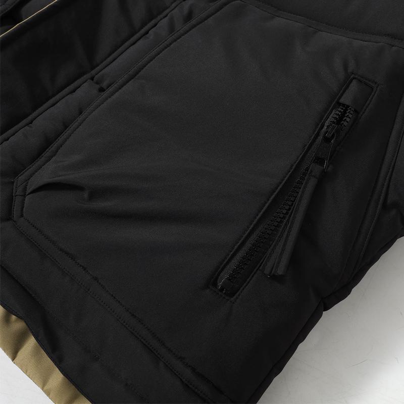 Plus Size L-5XL Fashion Winter Men's Sleeveless Jackets Hooded Thick Outerwears Man Warm Vest