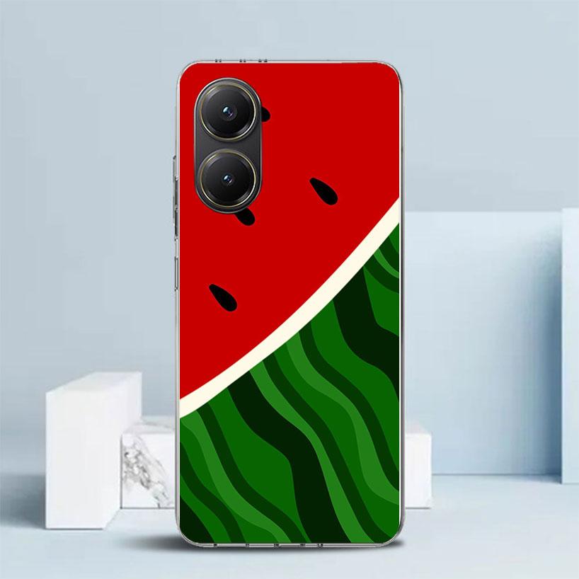 Watermelon Summer Fruit Phone Case For Xiaomi Poco F7 Ultra X5 X6 X7 Pro M7 Redmi 15C 15 13C 13 12C 12 10C 10 10A 9 9C 9A 9T Cov