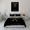 Scorpio Zodiac Black Bedding Bedding Duvet Cover Set Duvet Cover Pillowcases  (1 * Duvet Cover 2 * Pillowcases, Without Duvet Insert)