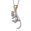 Collana girocollo con ciondolo gatto Gioielli animali carini Semplice catena per clavicola