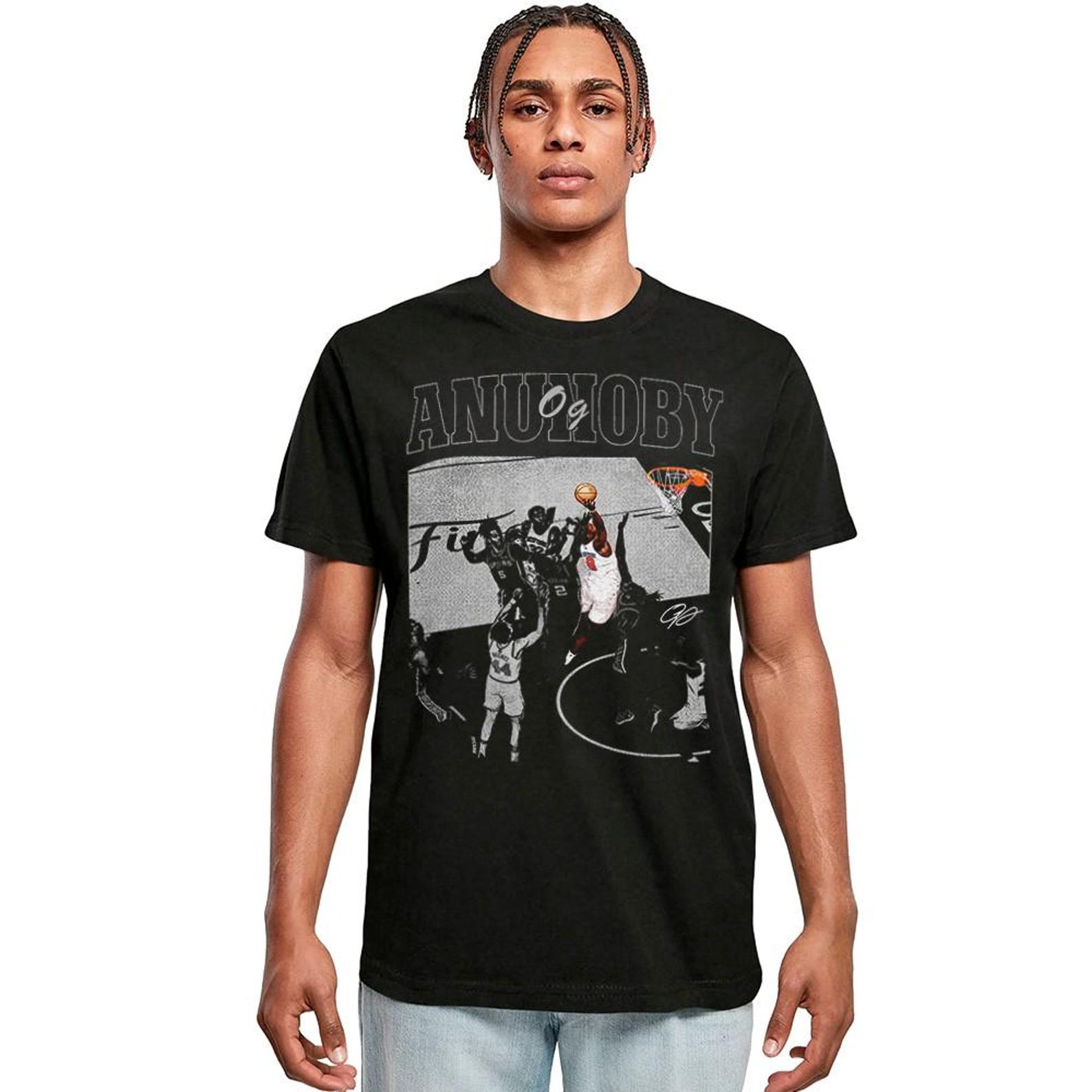 OG Anunoby New York Basketball T-Shirt, Men s and Women s Sizes (BSC-401207) XL