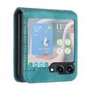 For Samsung Galaxy Z Flip5 5G Leather Wallet Case Butterfly Flower Imprinted Phone Cover with Strap