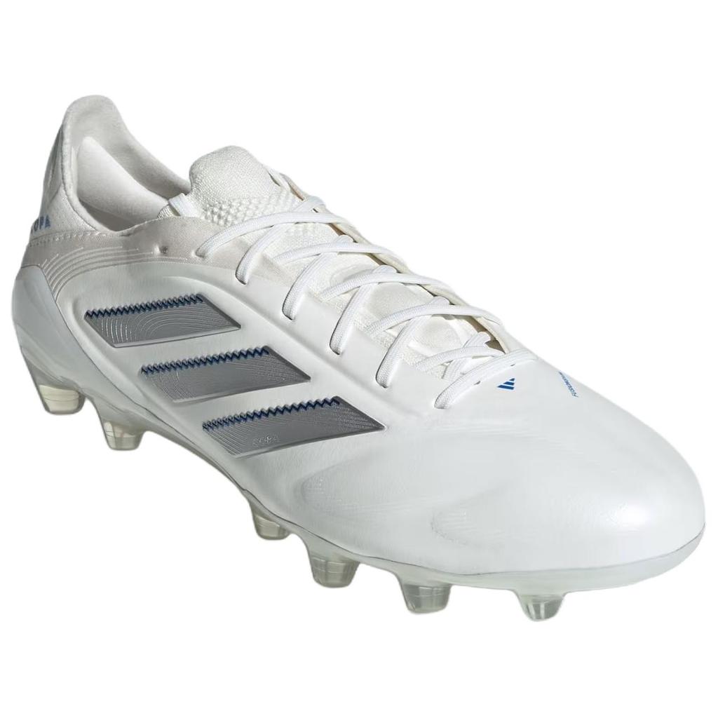 Adidas Copa Pure 3 Elite Comfortable Soft AG HG Artificial Grass Non-Slip Wear-Resistant Soccer Shoes Unisex Soccer Shoes White ID9036