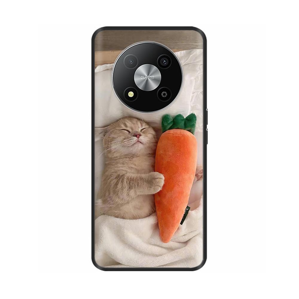 For ZTE Blade A73 5G Case  Cute Design Soft Liquid Silicone Back Cover For ZTE Blade A73 5G A 73 Protection Phone Housing Fundas