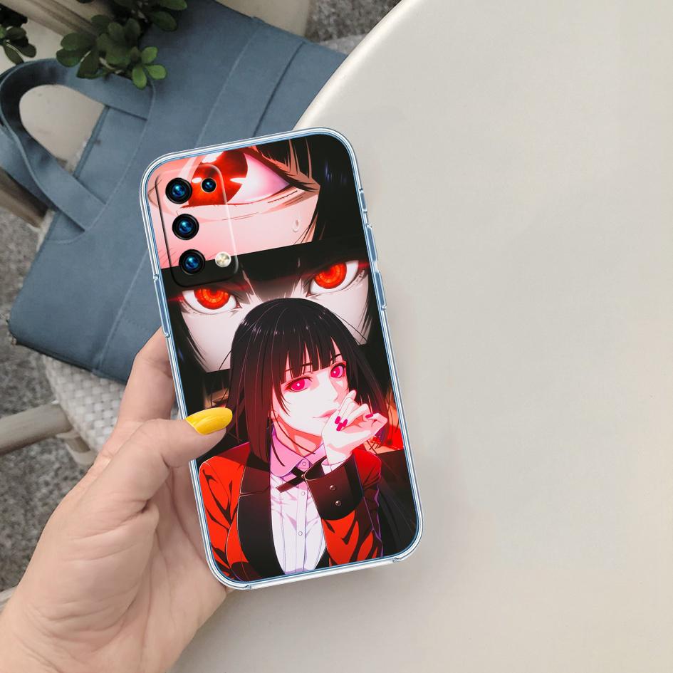 PP42 Kakegurui Transparent Phone Case for Motorola Moto G40 G04 G05 One Ace Action  Fusion + Plus Hyper Macro Vision Zoom