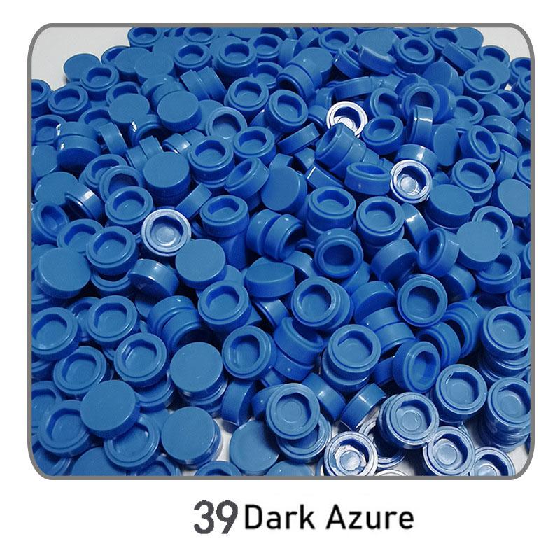 1000 Stück Stadt Bausteine Flache Fliese 1x1 Runde Steine DIY Erleuchten Bausteine Teile 98138 Bausteine für Jungen Mädchen Geschenke Kinder