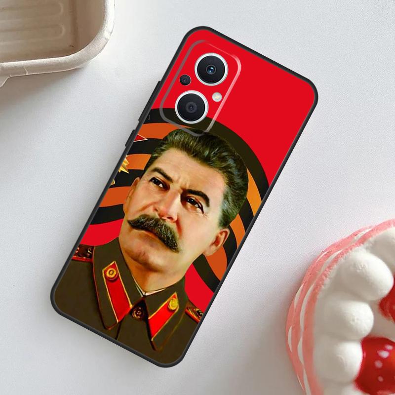 Soviet Union Leader Stalin Case For OPPO Reno 11F 8T 4Z 5Z 4 6 7 8 5 Lite 10 Pro OPPO Find X2 X3 Lite X5 X6 Pro Cover
