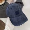 Hip Hop Urban Street Style Unisex Baseball Cap Punk Holes Washed Cotton Snapback Peaked Hat Solid Color Street Visors Dad Trucker Letters Cap