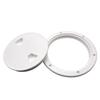 White ABS Round Deck Inspection Cover Access Hatch Cover For Marine Boat RV Yacht Screw Out Deck Inspection Plate 4/6/8 Inch