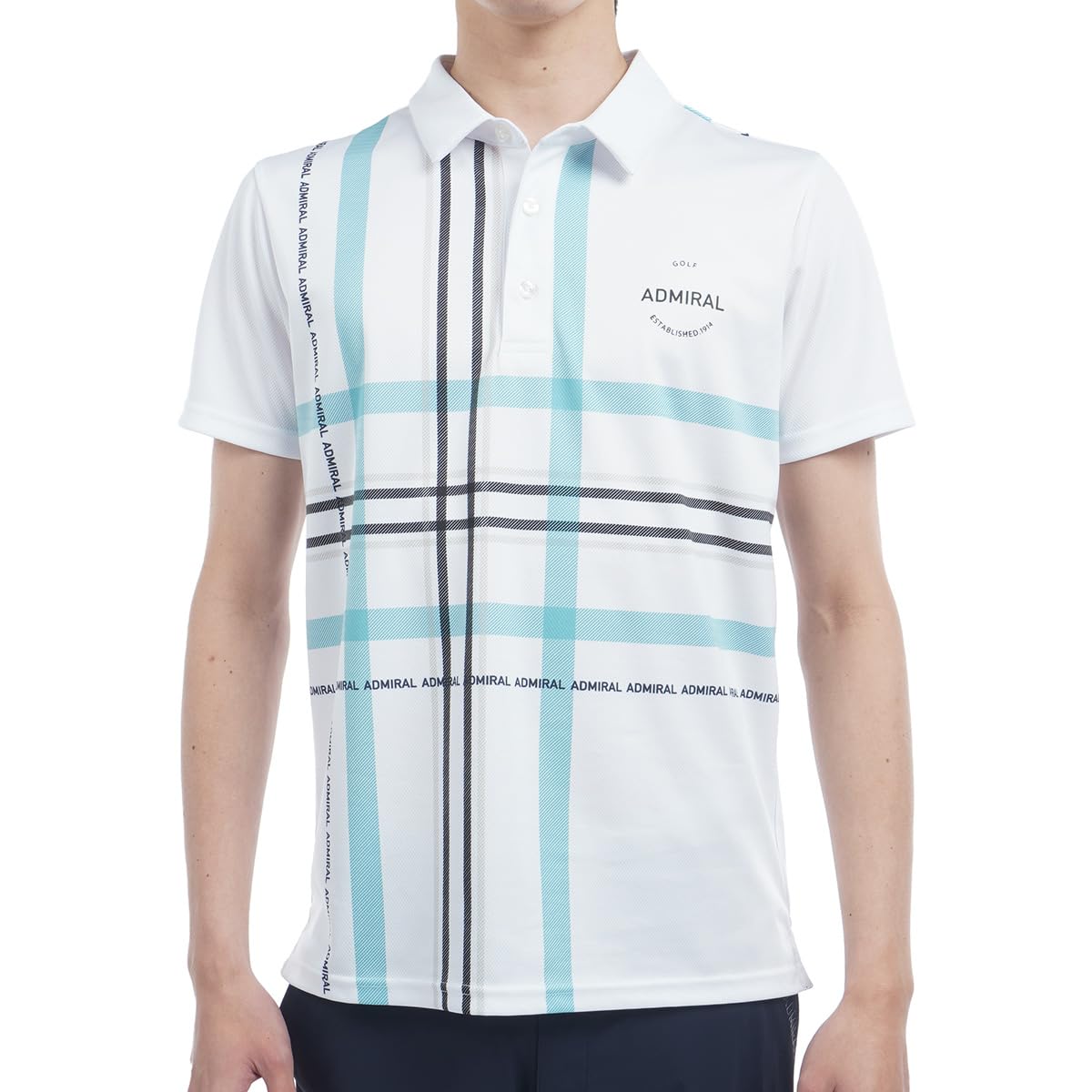 

Admiral Golf Check Print Shirt ADMA508