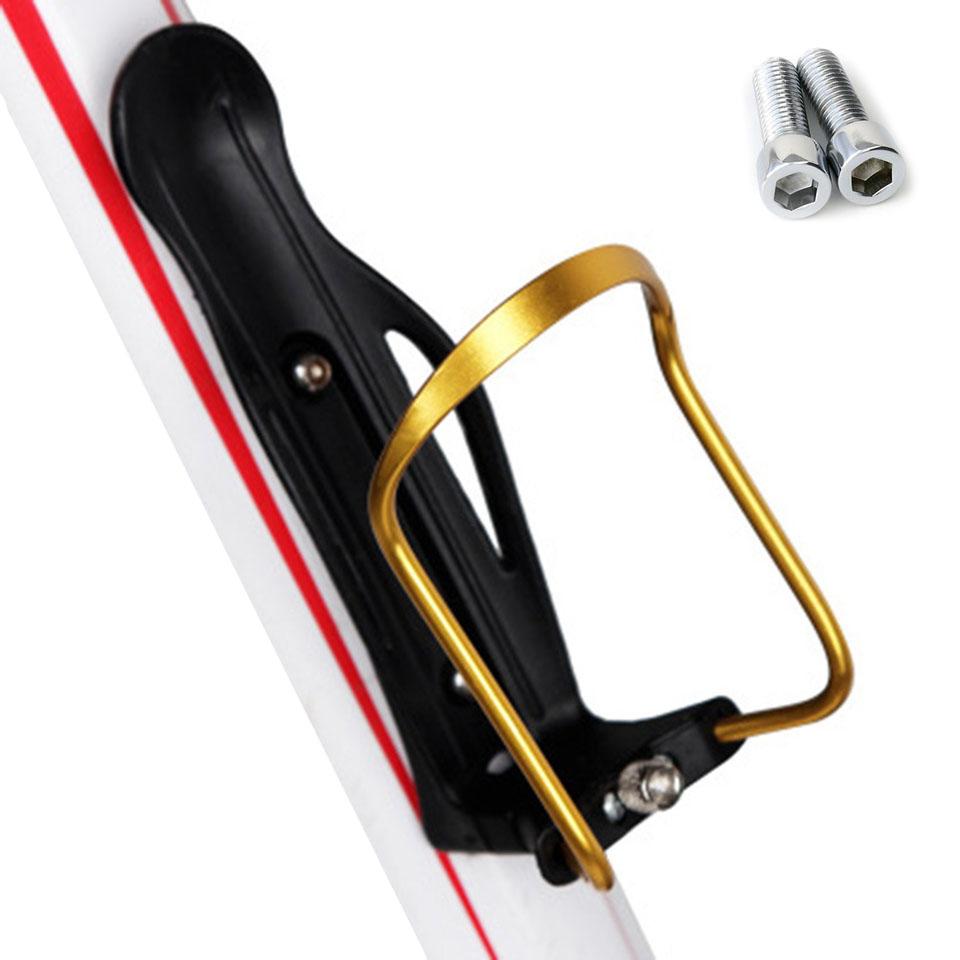 GoByGo 1Pcs Aluminum Alloy Bike Cycling Bicycle Drink Water Bottle Rack Holder Mount for Mountain Folding Bike Cage 5 Colors