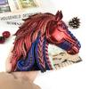 Lovely Horse Wall Decor Silicone Mold 3D Resin Molds Durable and Reusable