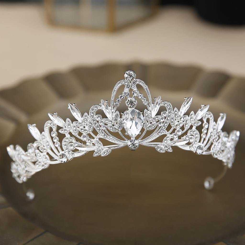 Bridal Crown Tiara Wedding Accessories Rhinestone Crown