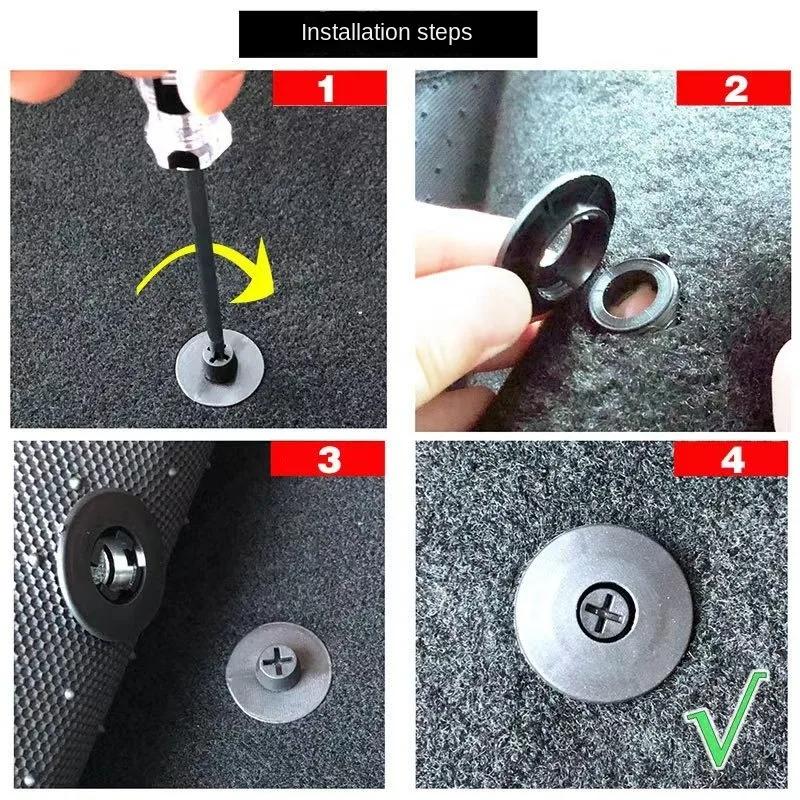 10/20 Stück Universal Auto Fußmatten Clips Halter Teppich Befestigungsklemmen Schnallen Rutschfest Befestigungselement Halter Widerstandsfähig