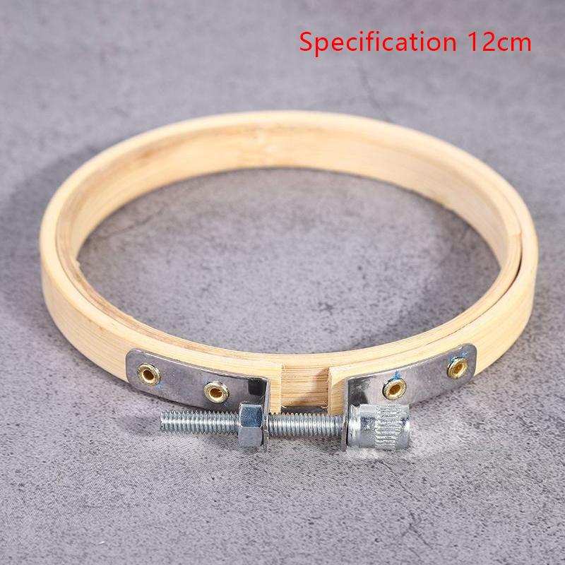 

Бамбуковая рамка пяльцы для вышивания кольцо Diy Вышивка Картина Набор для вышивки крестом круглая бамбуковая рамка швейные инструменты домашний декор 12cm