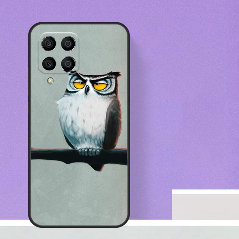 Cute Owl Cartoon For Samsung Galaxy M13 M33 M53 M12 M32 M52 M14 M34 M54 M20 M51 M21 M30s M31s M15 M55 Case