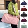 Women Men Sports Gym Bag Travel Duffel Compartment Large Capacity with Shoes Bag Dry Wet