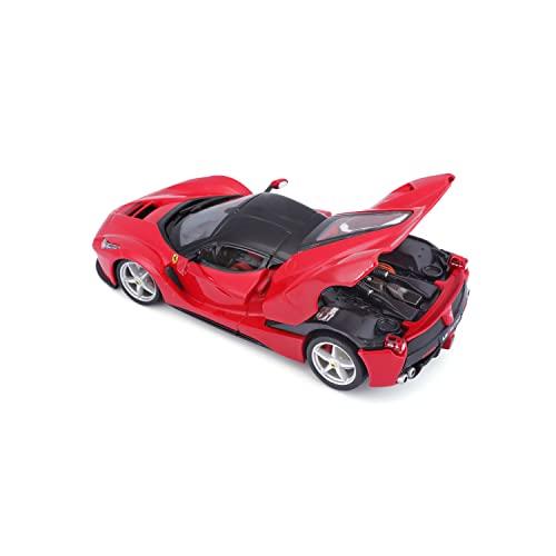 Bburago 1/24 Scale Ferrari LaFerrari Red / Diecast Model Car, Finished Product, 18-26001
