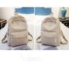 Schoolbag female Korean version Kaibo Harajuku ulzzang high school student personality velvet college style backpack female backpack