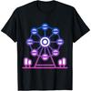 Ferris Wheel Ride Carnival Amusement Park T-Shirt(6)