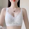 Plus size sutiã para mulher push up sutiãs sexy renda minimizador sutiã sem forro bralette copo fino senhoras sutiã lingerie feminina