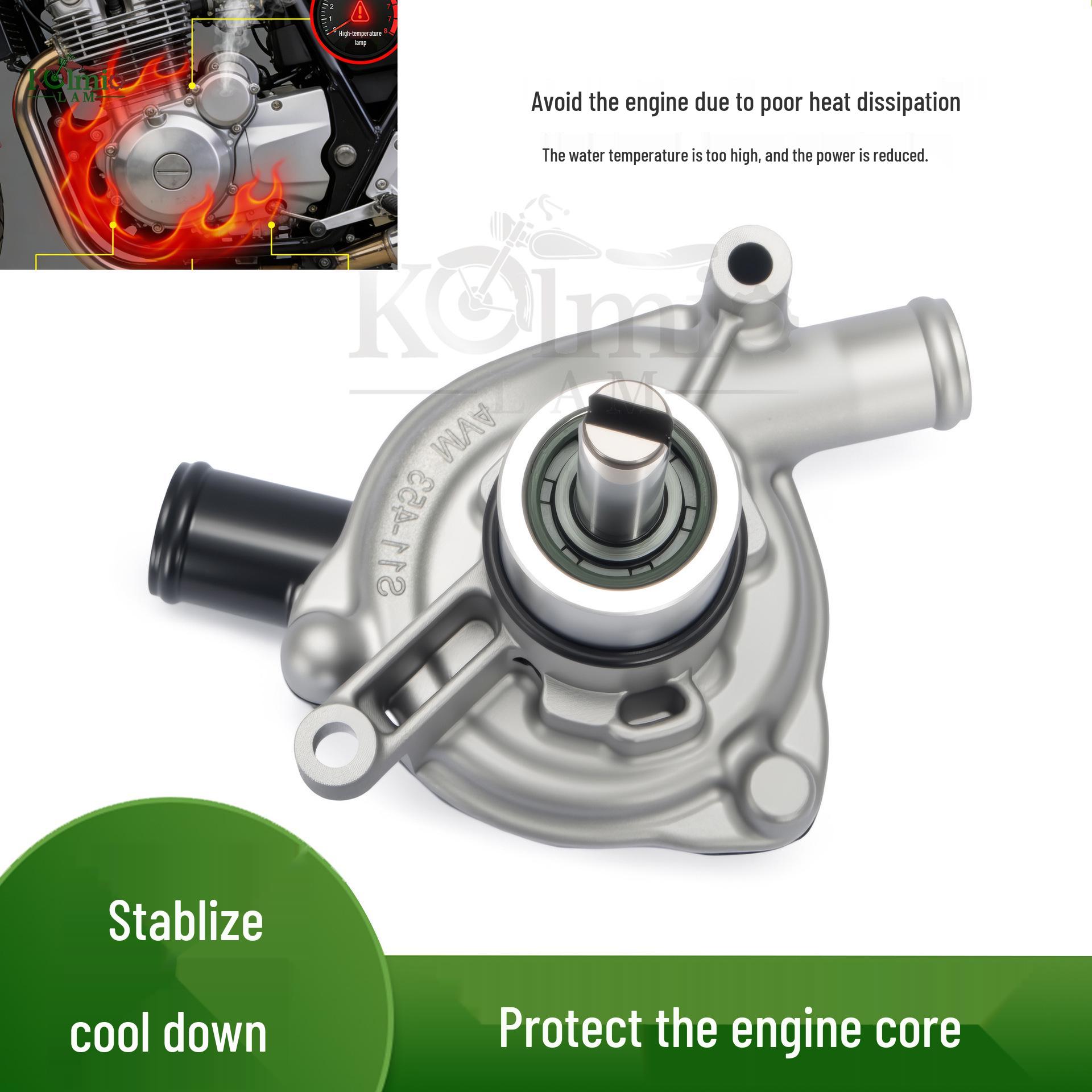

Honda CB400 1999-2007 VTEC 1-3 Gen Cooling Water Pump Assembly 160