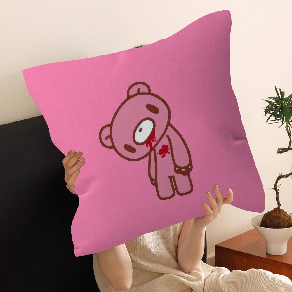 G-Gloomy B-Bear Cartoon Personalized Pillow Dust Cover Bedroom Kids Party Decoration Pillowcase Birthday Children Gift