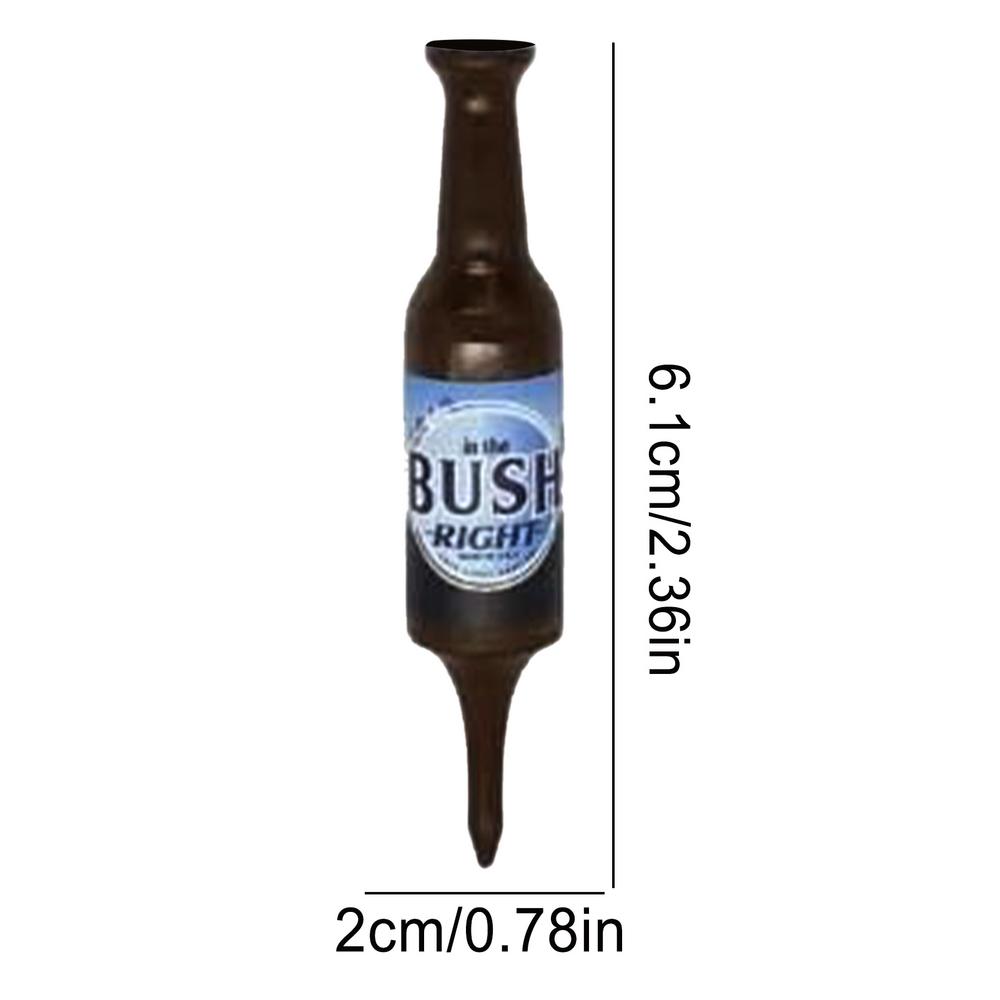 

Funny Golf Tees Resin Golf Tees Novelty Bottle Shape Golf Tees Portable Golf Accessories for Driving Range Reusable Golf Tees