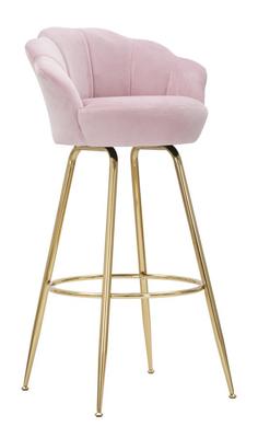 Krzesło barowe Bar Vienna Pink Cm 55X53X110