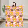 Simpsonsed Cartoon  Blanket Velvet Autumn/Winter   Multifunction Warm Throw Blanket For Bed Couch Bedding Throws