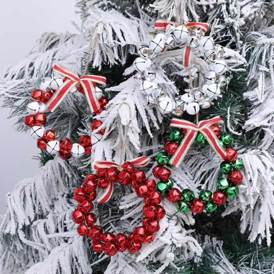 Bell Wreath Ornaments Small 8 Inch Christmas Crisp Sound Bells