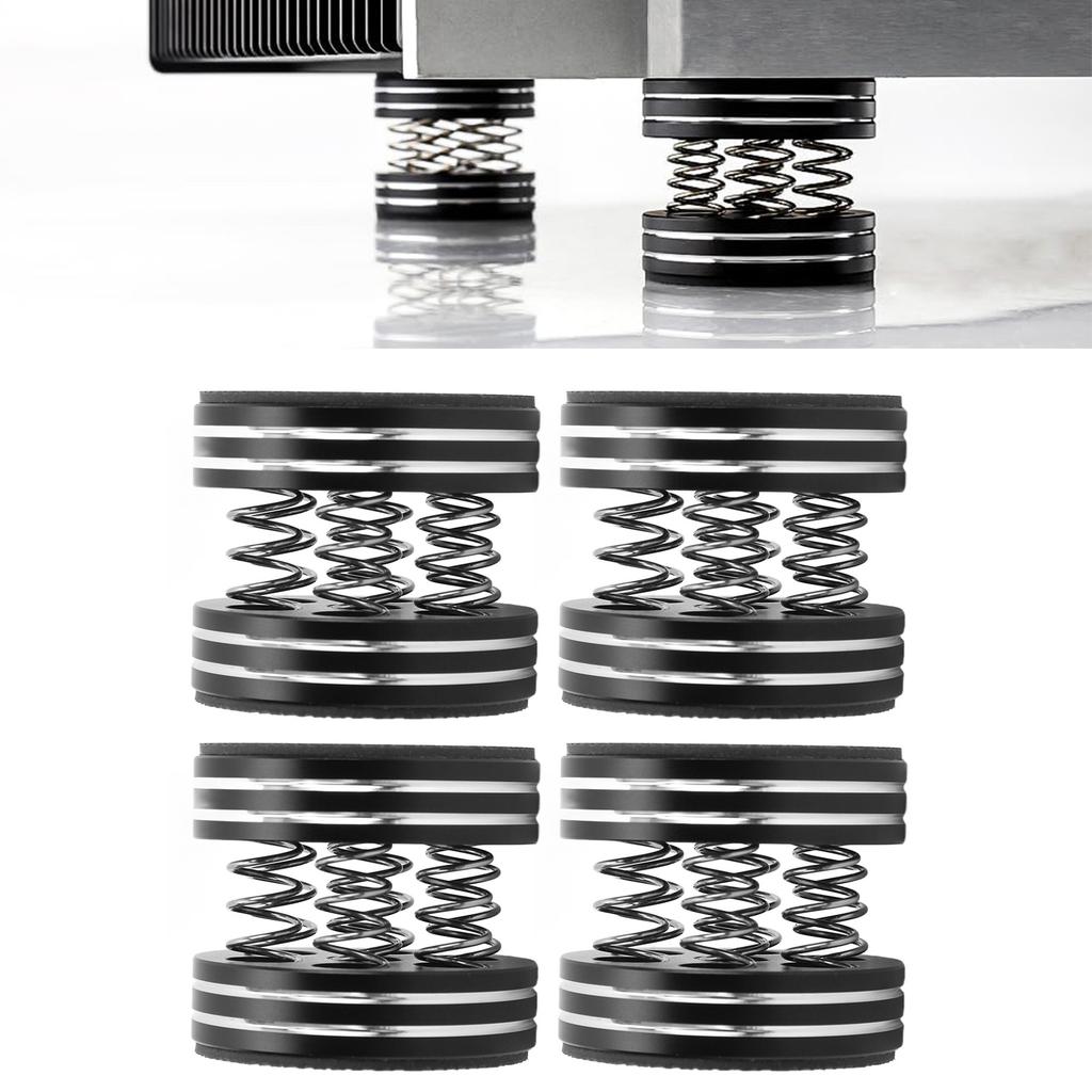 eaker Isolation Feet Shock Absorbing Prevent Slip    HiFi  eaker Stand for Amplifier Turntable Subwoofer 4pcs
