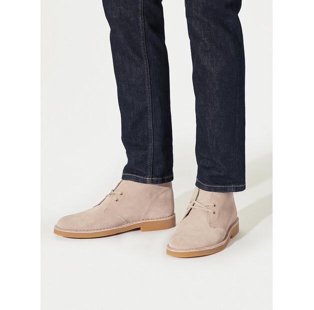 Бежевые ботильоны Clarks Desert BT Evo